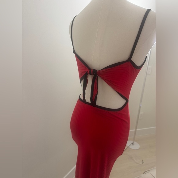 Red Sexy Women's Nightdress - Picture 2 of 2